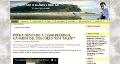 Desktop Screenshot of cesarfernandezrollan.com