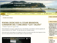 Tablet Screenshot of cesarfernandezrollan.com